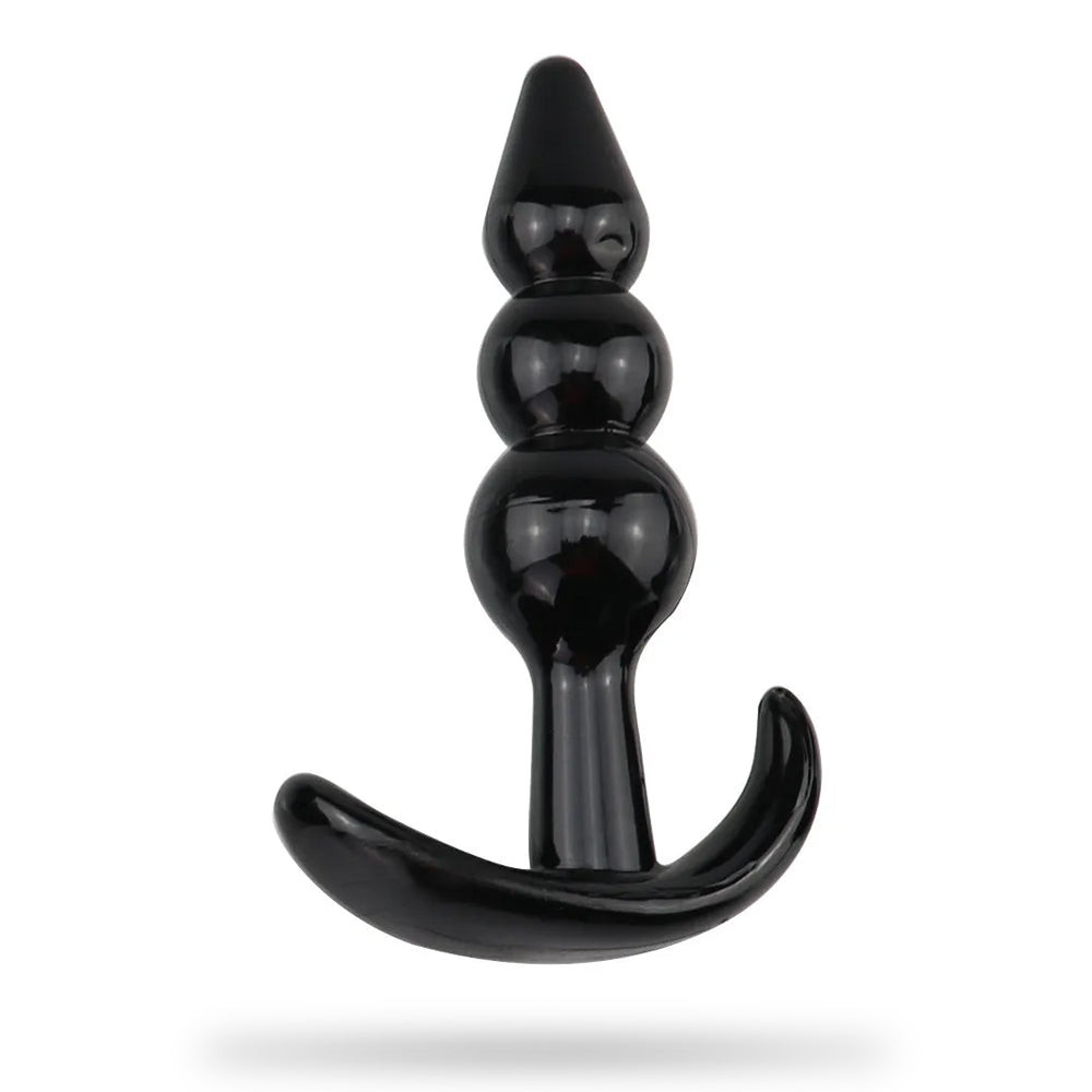 Triple-Bead Anal Plug Unisex – product view 6