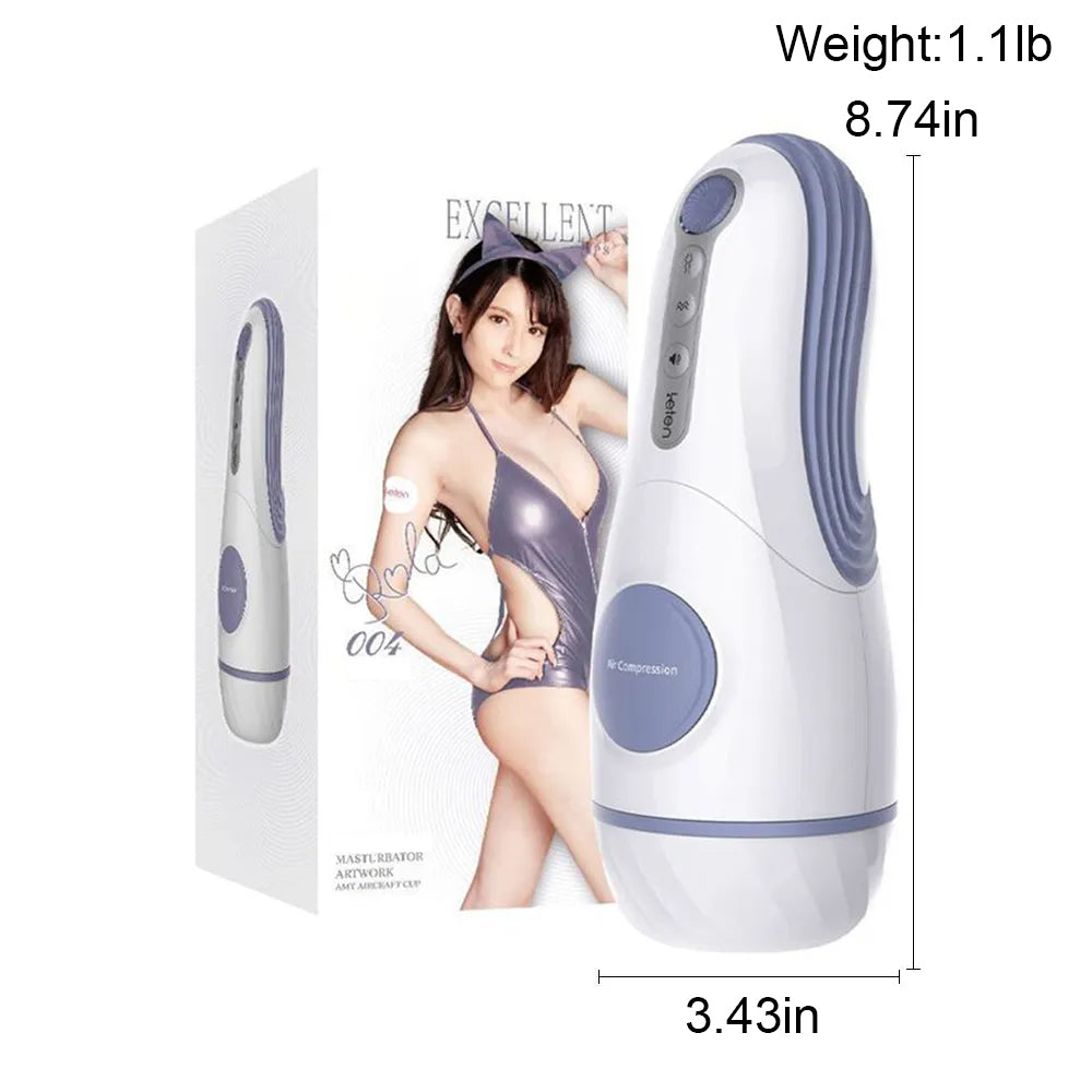 Leten Sm360 3 Frequency Clip Suction Vibration Pronunciation Male Stroker – product view 8