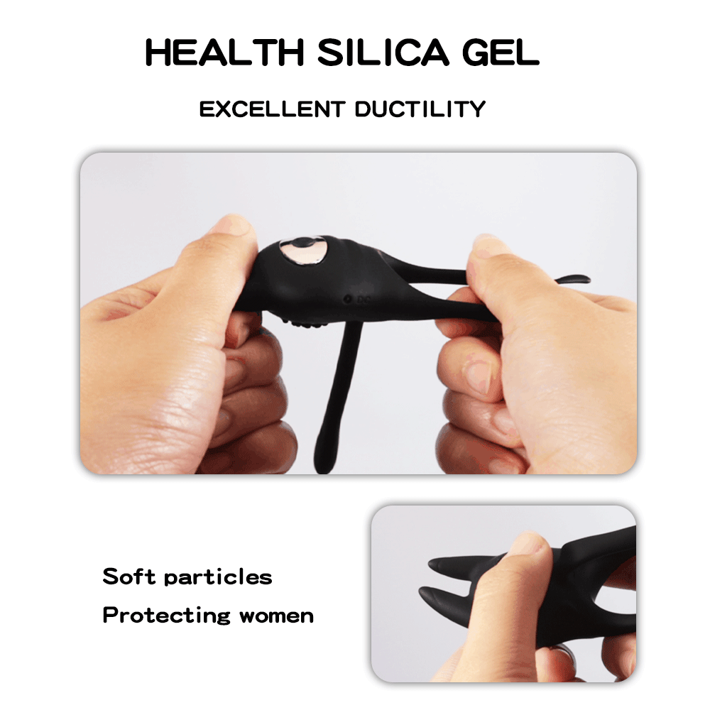 Couple Rings Vibrators 10 Vibration Mode Clit Stimualtion Sex Adult Toys – product view 5