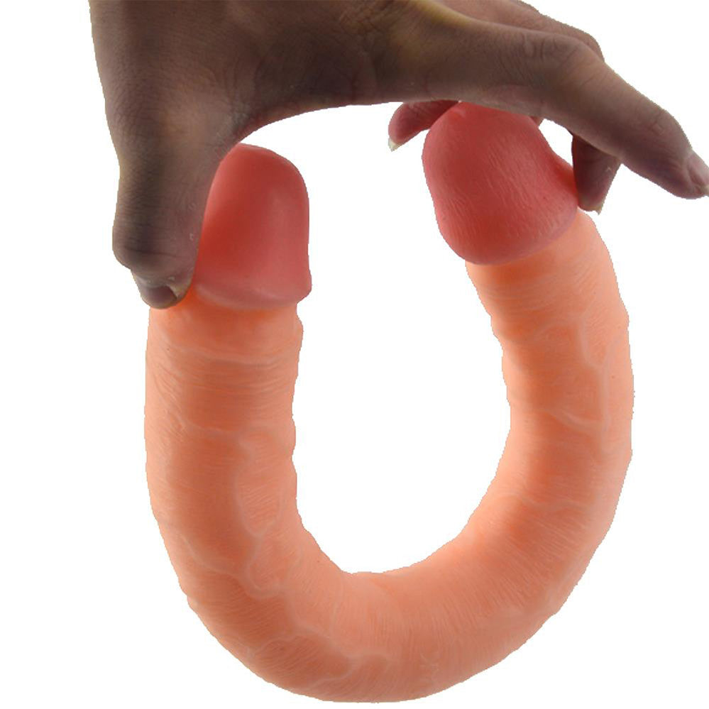 Double-Headed Artificial Anal Plug Masturbator Dildo – product view 10