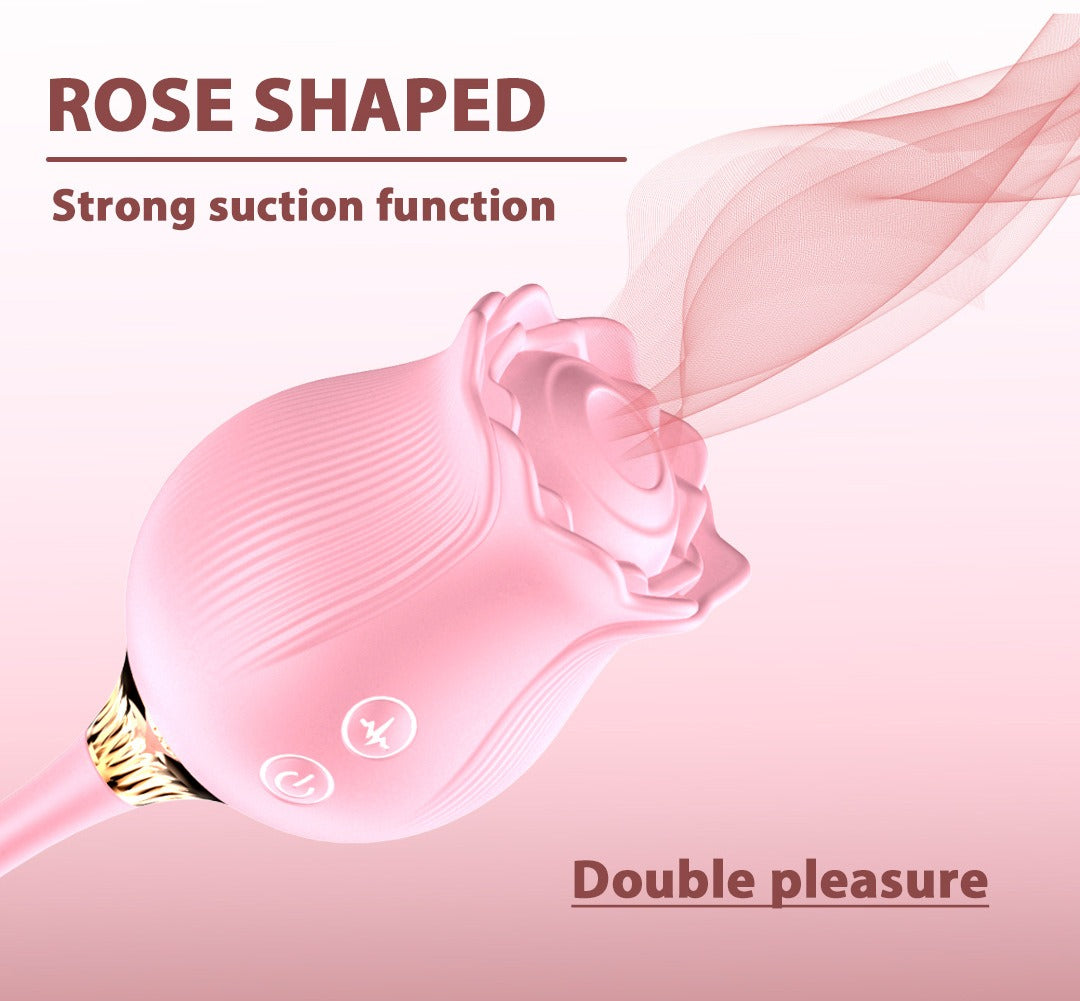 Best-Selling Rose Duo - Suction & Tongue-Style Massagers