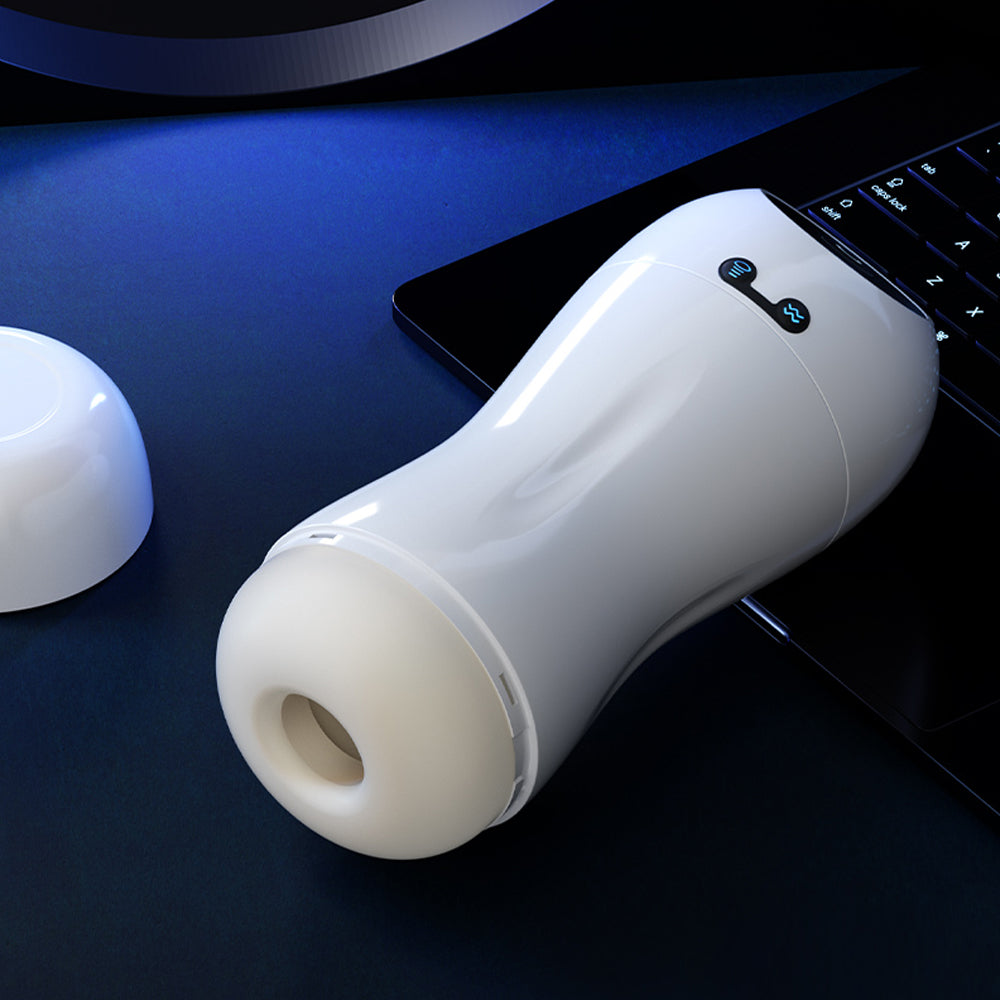 Arts Feeler Automatic Masturbation Cup with 12 Vibrating 3 Sucking Real Oral Vagina Vacuum Mens Sex Toys — product image 2