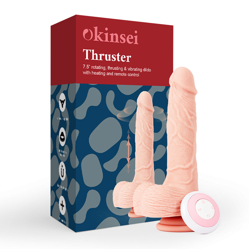 Okinsei Diamond Telescopic Swinging Dildo-Thruster – product view 9