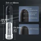 StormThrust Electric Penis Vacuum Pump Men's Booster Vacuum Pump 3D Textured Penis Enlarge Air Pressure Device Enlargement Extend Pump – product view 3