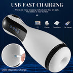 FlexForceⅡ Automatic Male Stroker 3D Textured Pocket Pussy with 10 Vibration 3 Sucking Silicone Sex Toy for Men — product image 3