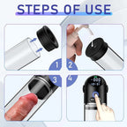 4 Suction Modes Digital Display Penis Trainer Electric Penis Pump — product image 6