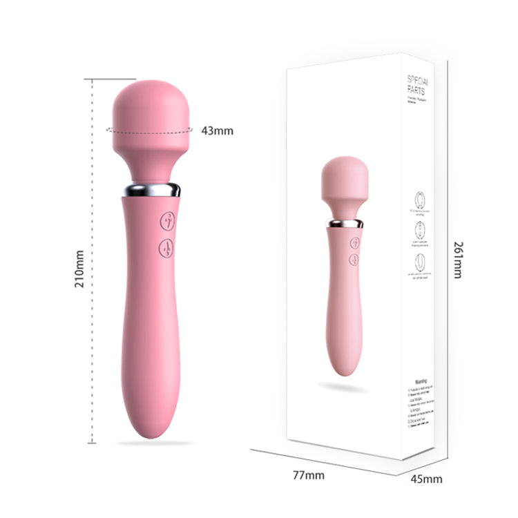 Double-Headed Vibrator Multi-Frequency Masturbator – product view 4