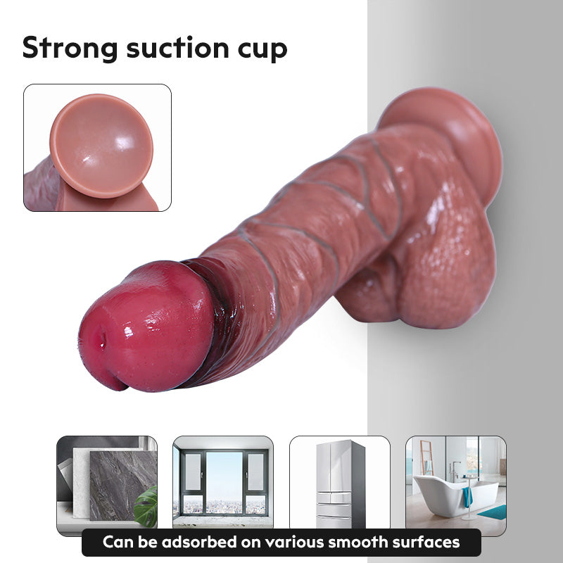10.2 Inch Liquid Silicone Dildo Masturbator – product view 3