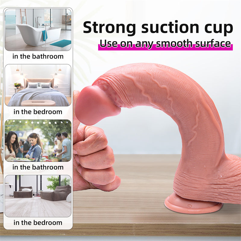 11.8 Inch Massage Liquid Silicone Dildo – product view 7