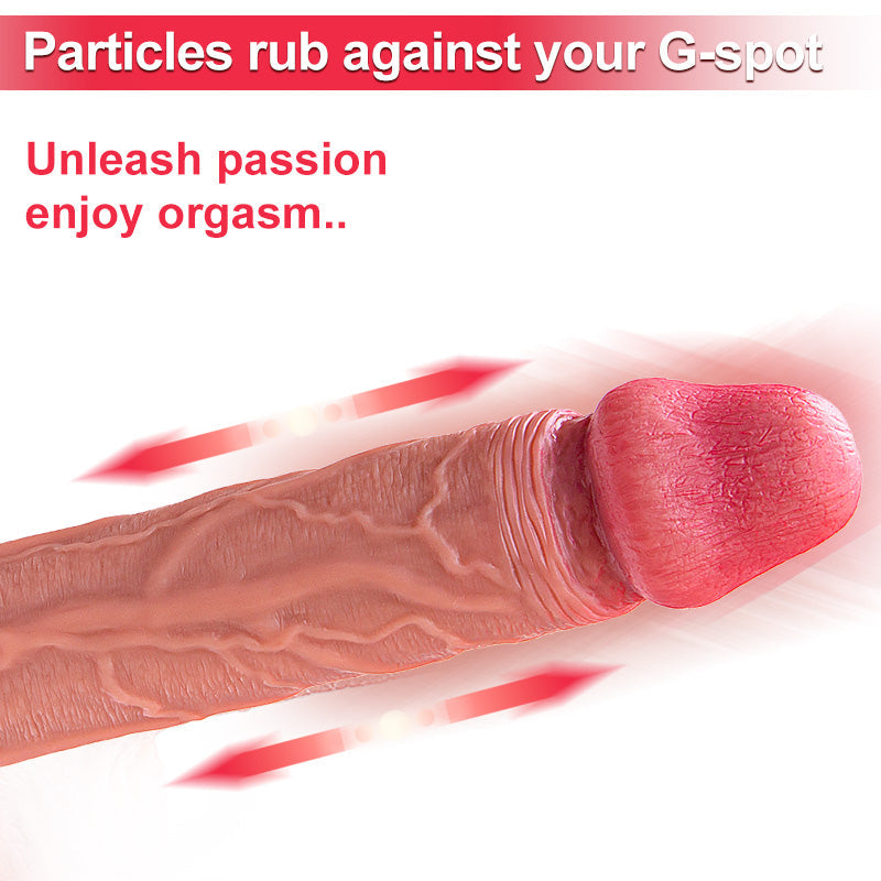 14 INCH Dual Density Silicone Dildo, Huge Size Monster Dildo with Strong Suction Cup for Men Women Gay Hands-Free Anal Play, Flexible Thick Dong Adult Sex Toy for Advanced – product view 5