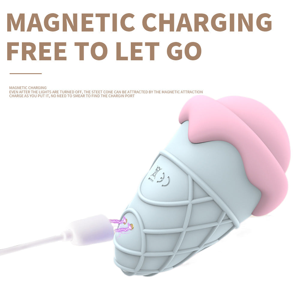 10 Frequency Tongue Lick Sucking Nipple Vibrator – product view 3