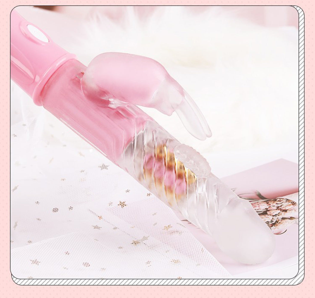 Double-Headed 12-Frequency Vibration Massage Stick – product view 4