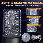 Truly Waterproof 3 In 1 Masturbation Cup 7 Thrusting Rotation Fully Male Stroker — product image 9