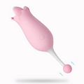 10 Frequency Vibrator Rose Tongue Licking with Vibrating Egg