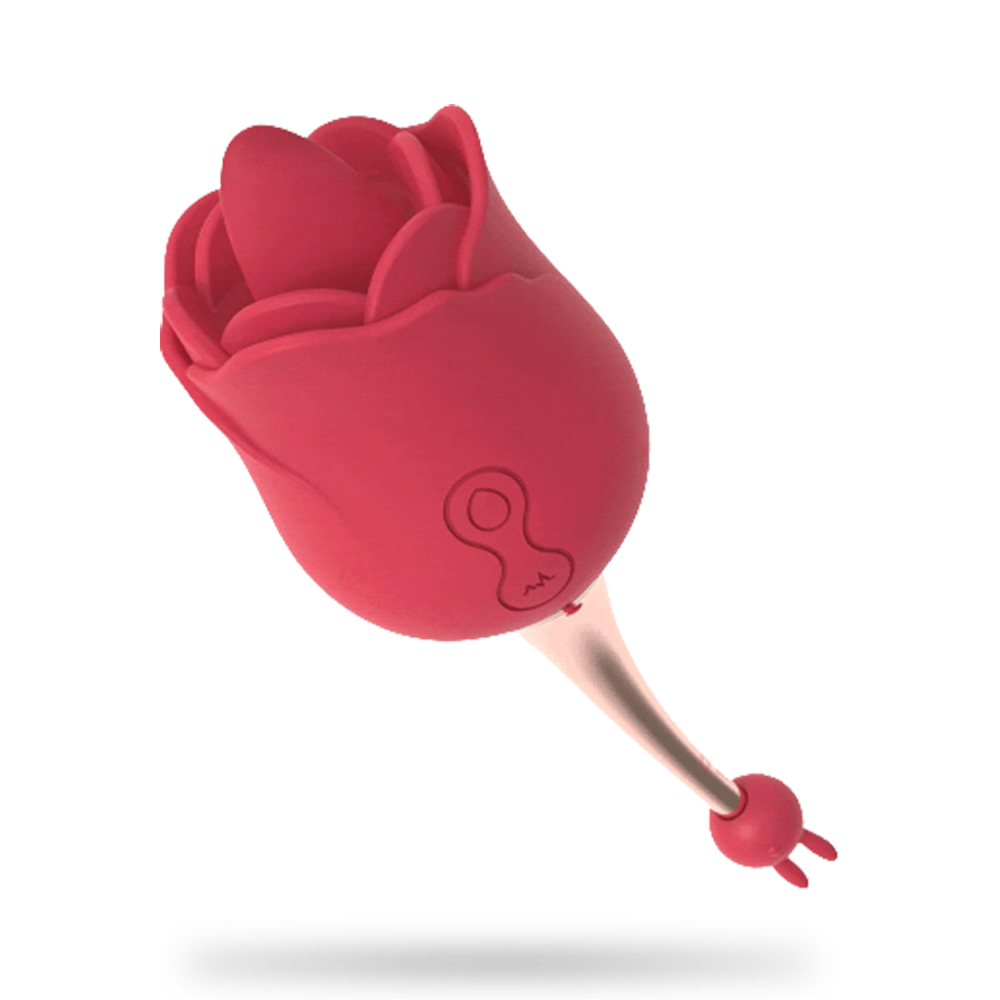 10 Vibrations Rose Suction Vibrator Masturbation Massager – product view 8