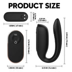 U-Shaped Female Wearable Without Inserting Vibrator – product view 8