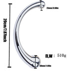 Double Ended Anal Plug Prostate Rod Stainless Steel Dual G-Spot Massage End Dildo Anal Plug – product view 6