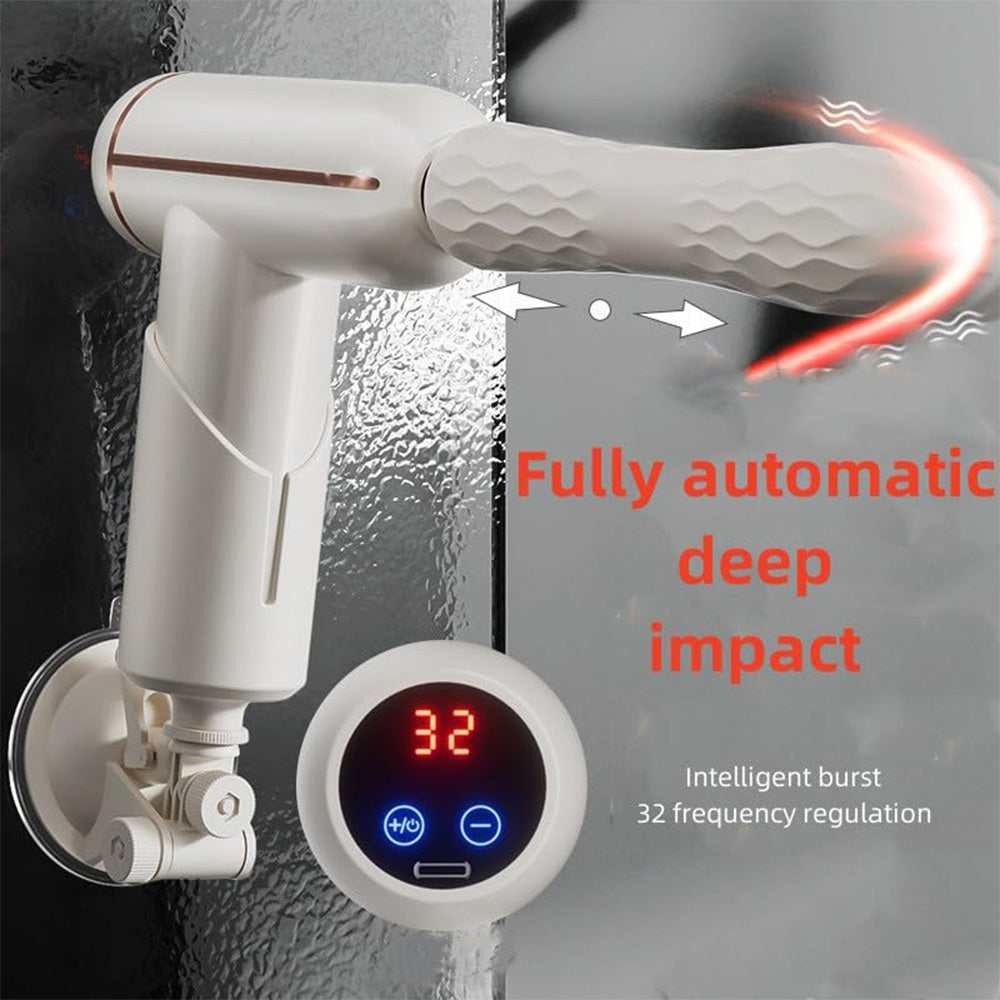 32 Frequency Vibration Fully Automatic Telescopic Lcd Touch Screen Telescopic Dildo – product view 4