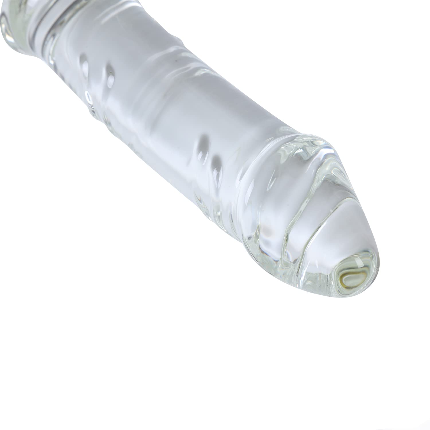 11.4" Large Clear Glass Dildo Crystal Penis Glass – product view 8