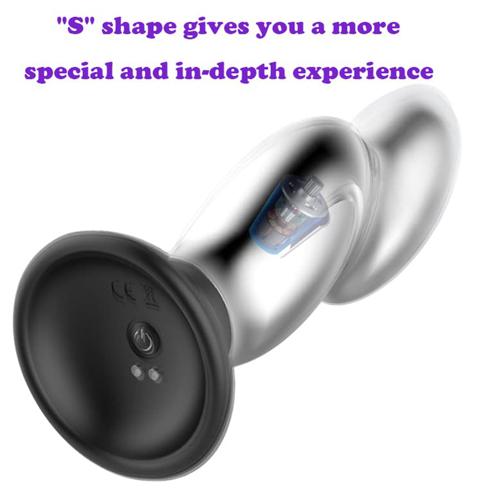 Aluminum Alloy Silicone Waterproof Trainer Set Automatic Remote Control Anal Plug – product view 4