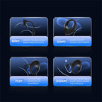 3 in 1 Dual Motor 10 Modes Vibrating Cock Ring with Anal Plug, Uxol 10 Vibration Modes Adult Sex Toys for Men Couples, Prostate Massager G spot Nipple Vibrator Remote Control – product view 7