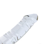 11.4" Large Clear Glass Dildo Crystal Penis Glass – product view 2