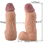 8.5cm Thick Simulated Female Penis Dildo With Realistic Texture – product view 8