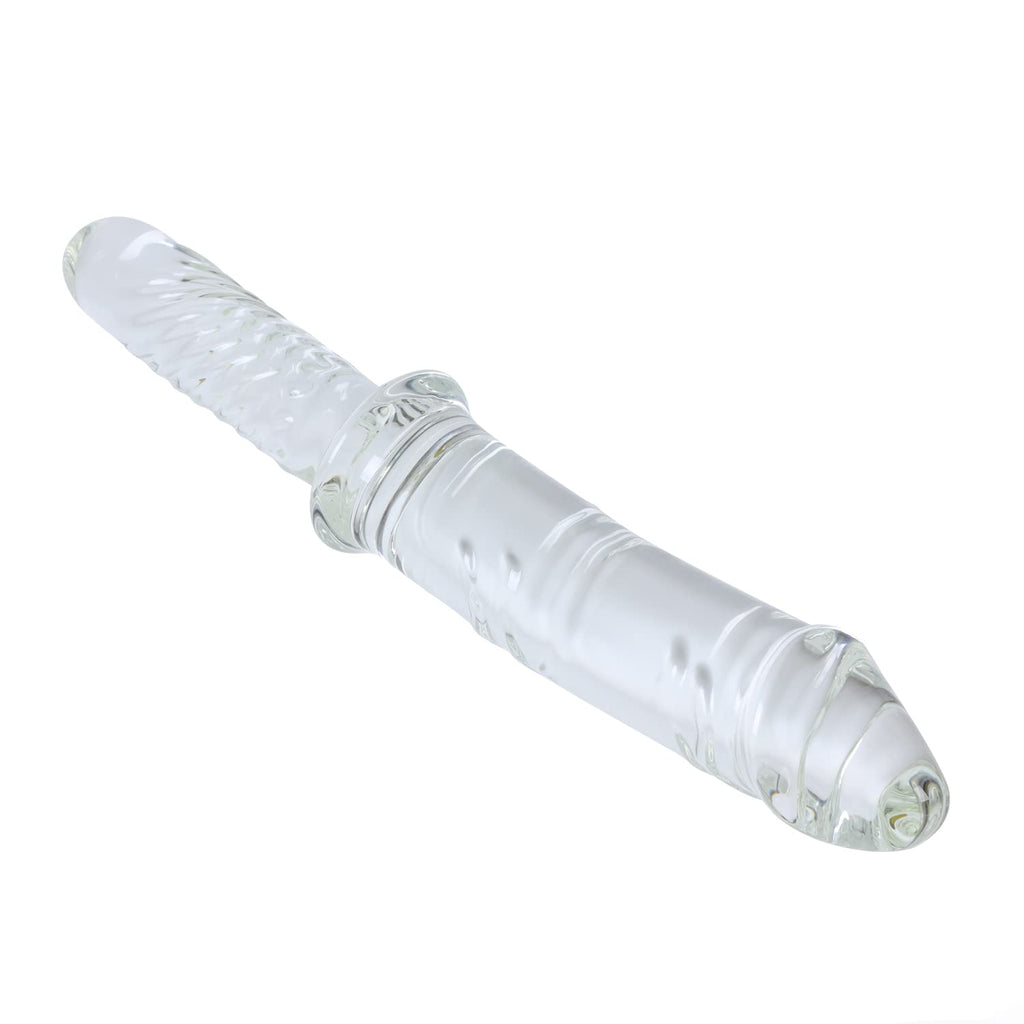 11.4" Large Clear Glass Dildo Crystal Penis Glass – product view 7