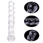 Funny Crystal Penis Ass Glass Anal Dildo Butt Plug Sex – product view 4