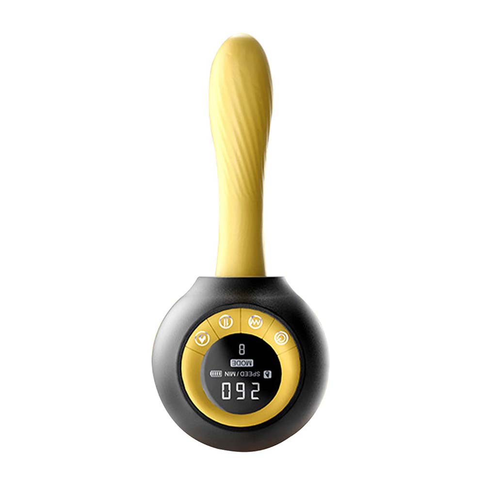 Wireless Remote Control Heated Thrust Vibrator Auto Retractable Realistic Dildo – product view 2