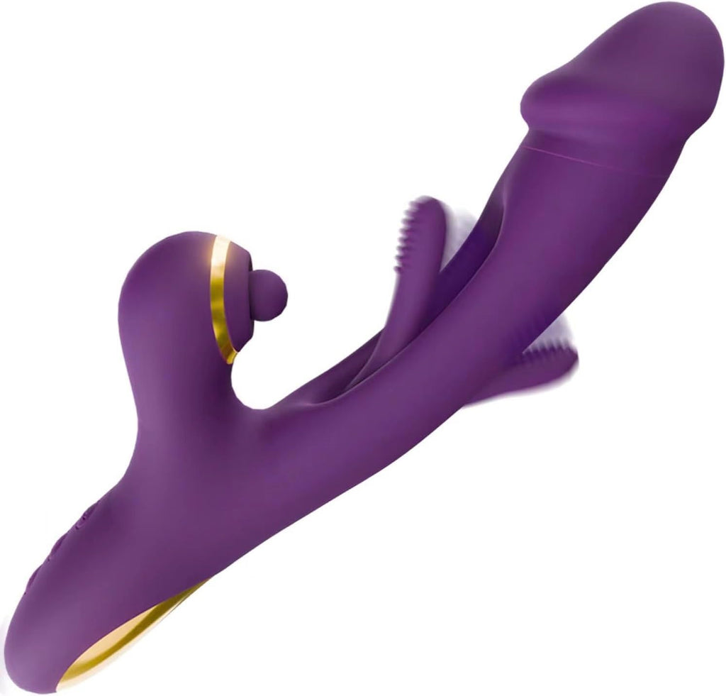 Rabbit Vibrator with Flapping Touch – G-Spot & Clitoral Stimulation – product view 9