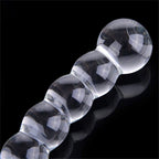 Funny Crystal Penis Ass Glass Anal Dildo Butt Plug Sex – product view 5