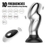 Aluminum Alloy Silicone Waterproof Trainer Set Automatic Remote Control Anal Plug – product view 2