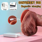 8.66 in Cobra 10 Vibrating Realistic Thrusting & Heating Dildo