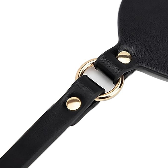 Free Gift — Restraint Play Adjustable Leather Blindfold Mask