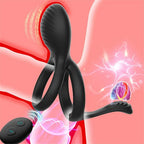 Wireless Remote Control Vibrating Cock Ring and Clitoral Stimulator – product view 5