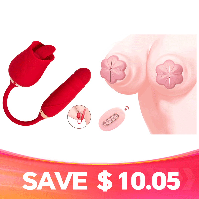 RoseLite Entry-Level Tongue-Style Rose Massager