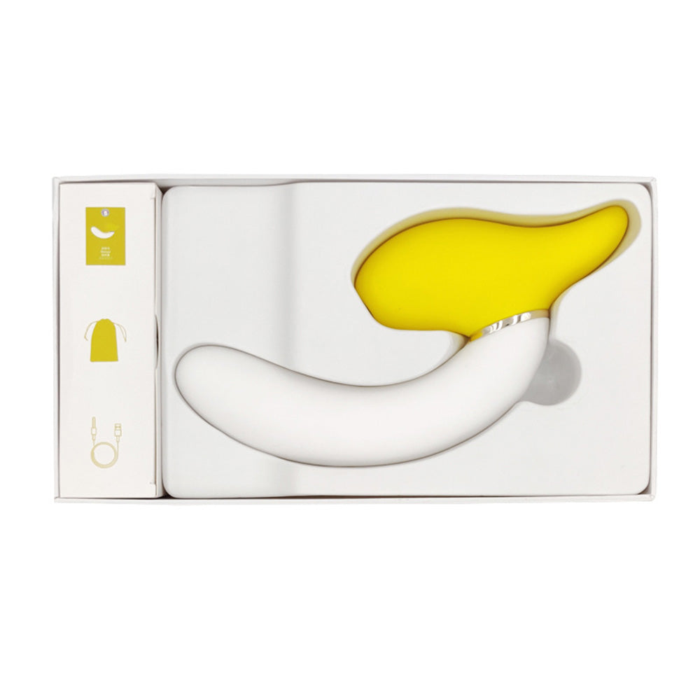 Banana Vibrating Dildos Spin Suck Telescoping Dildo – product view 7