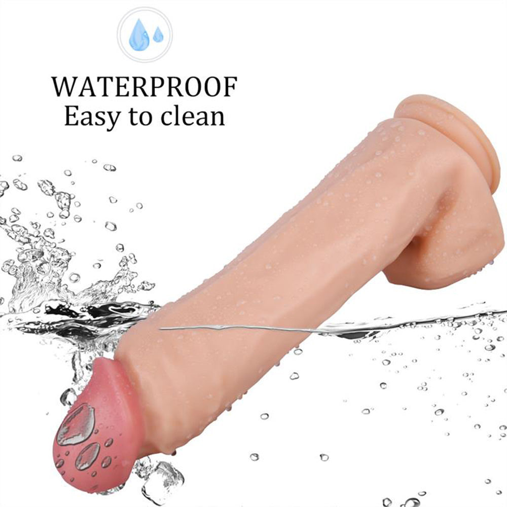 14.5 Inch Giant Realistic PVC Suction Cup Moby Dildo – product view 7