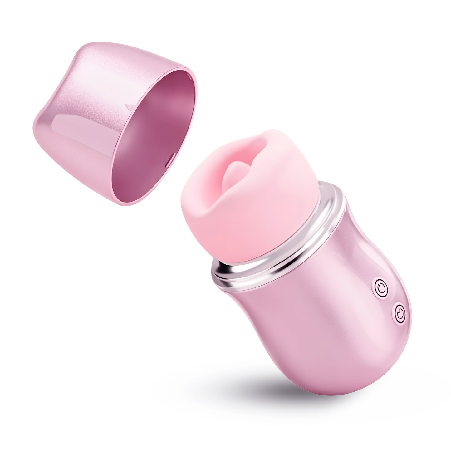 PearlMouth - Premium Oral-Like Massager with Soft - tongue vibrator featuring app controlled, quiet, rechargeable