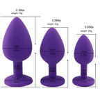 Silicone Multi-Size Anal Plug – product view 7
