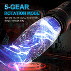 5 Telescopic Rotation 10 Vibration LED Digital Display Male Stroker — product image 3