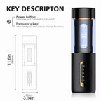 Omysky 6 Thrusting Rotation 5 Speed Mode Male Stroker Penis Training Smart Voice with Suction Base — product image 9