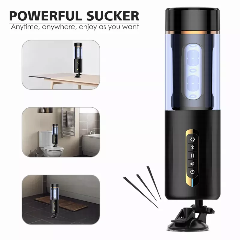 Omysky 6 Thrusting Rotation 5 Speed Mode Male Stroker Penis Training Smart Voice with Suction Base — product image 5