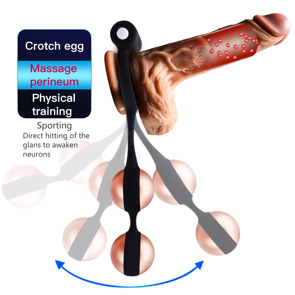 Penis Trainer Vibrating Semen Locking Ring – product view 5