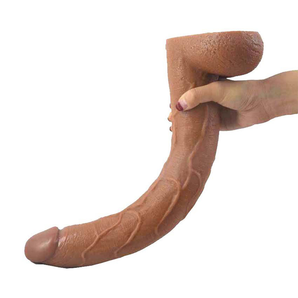 15.5 Inch Extra-Long Realistic Penis Shape Dildo – product view 10