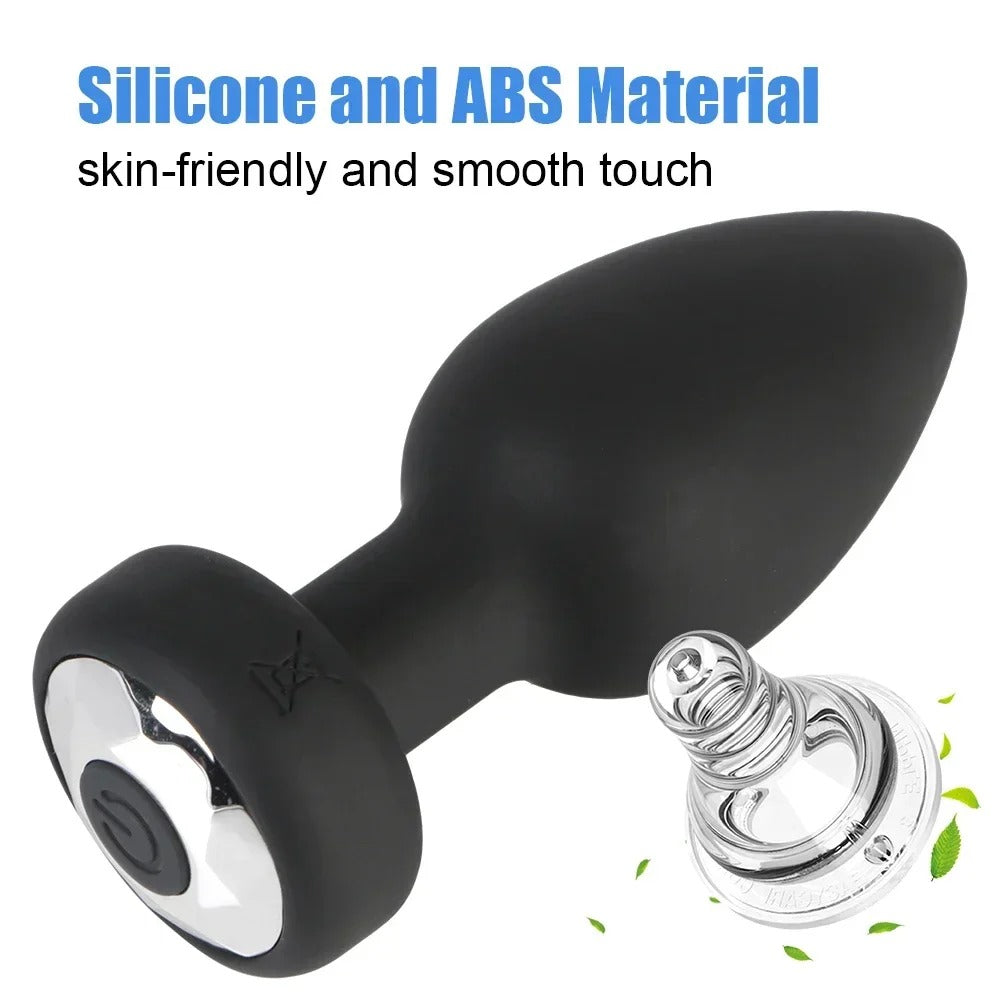 Unity - 10-Speed Vibe Remote Controlled Silicone Butt Plug