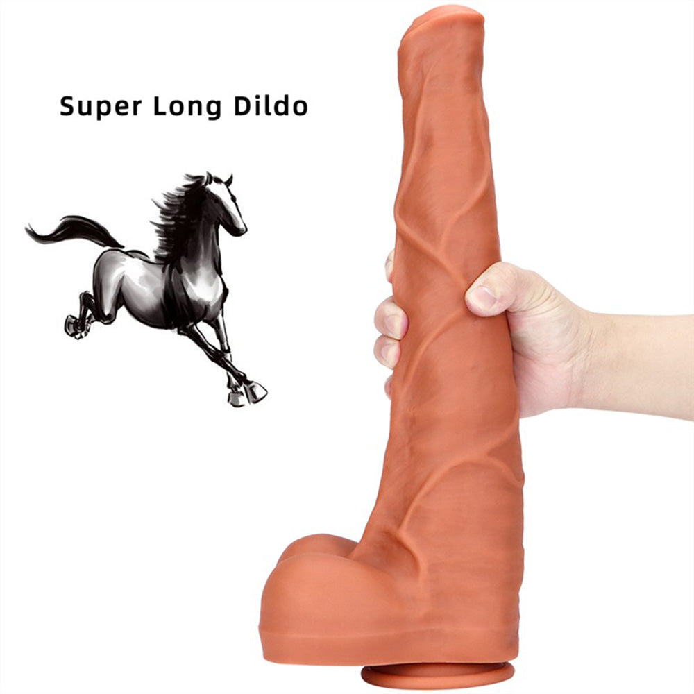 Silicone Simulation Extra Large Horse Dildo – product view 3