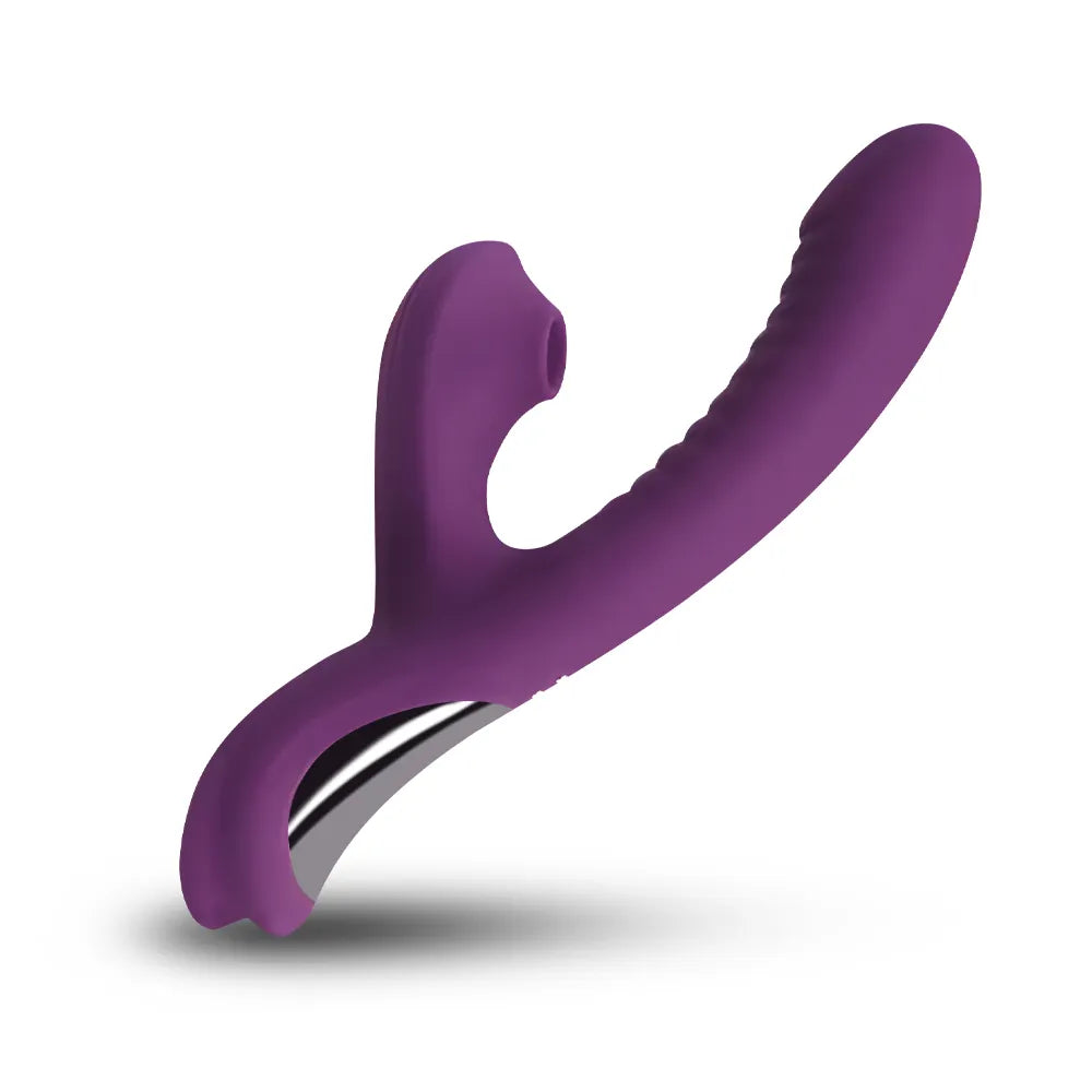 Duolure rabbit massager in purple