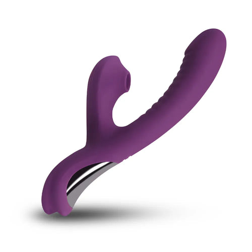 Duolure rabbit massager in purple